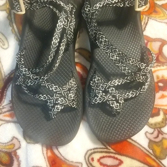 Chaco Z Cloud X2-Cream/Black-Size 10 - Picture 2 of 16